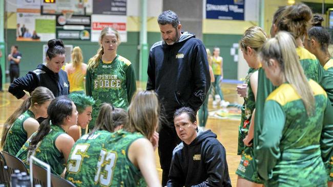 The Ipswich Force women have become a formidable combination in this year's Queensland Basketball League competition. Picture: Cordell Richardson