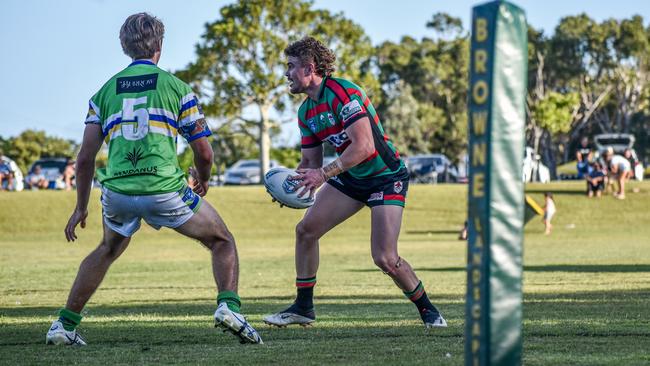 The Jets’ attack clicked into gear as the team piled on 44 unanswered points Picture: Max Ellis