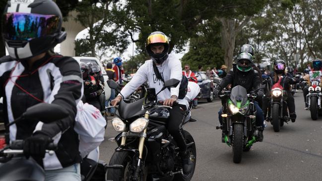 The Downs Motorcycle Sport Club 2024 toy run. Sunday, December 15, 2024. Picture: Christine Schindler