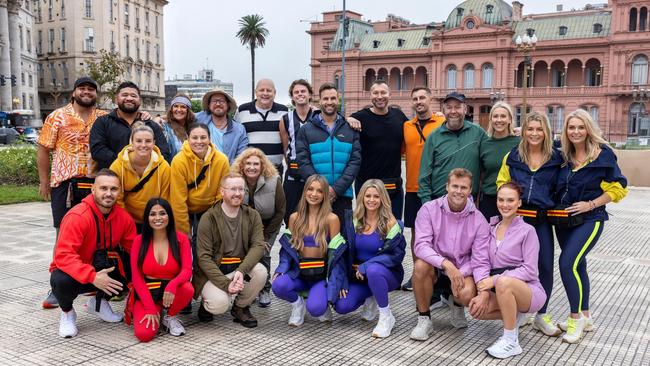 The Amazing Race Australia: Celebrity Edition 2024 cast.