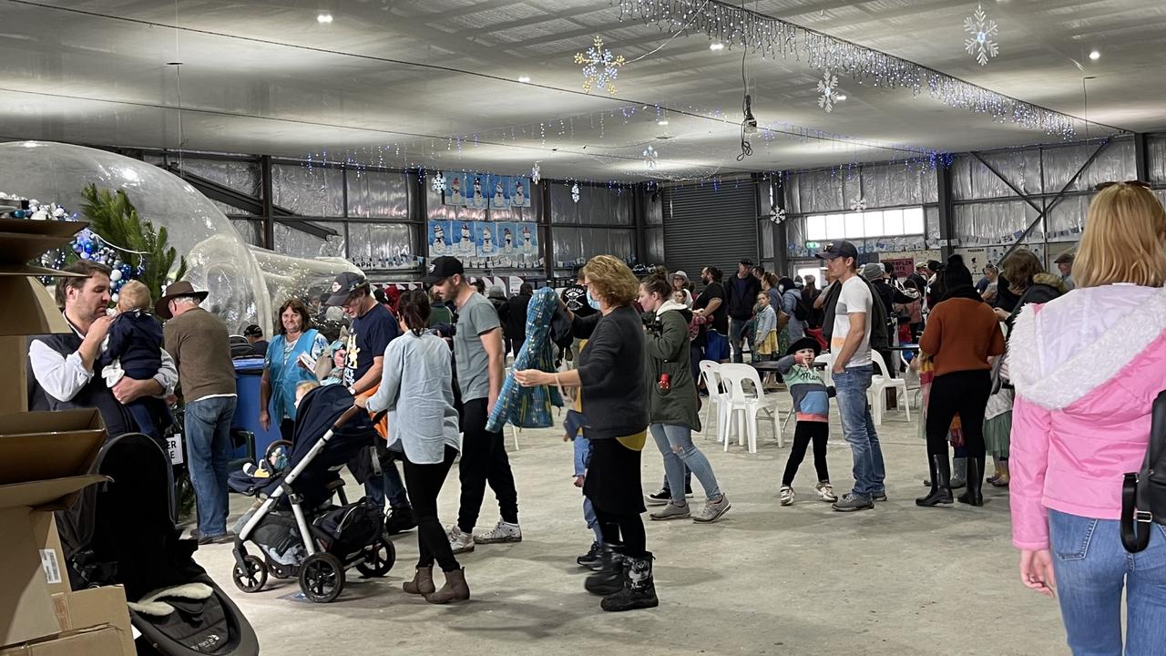 Snowflakes in Stanthorpe 2021 at the Stanthorpe Showgrounds. Photo: Madison Mifsud-Ure / Stanthorpe Border Post