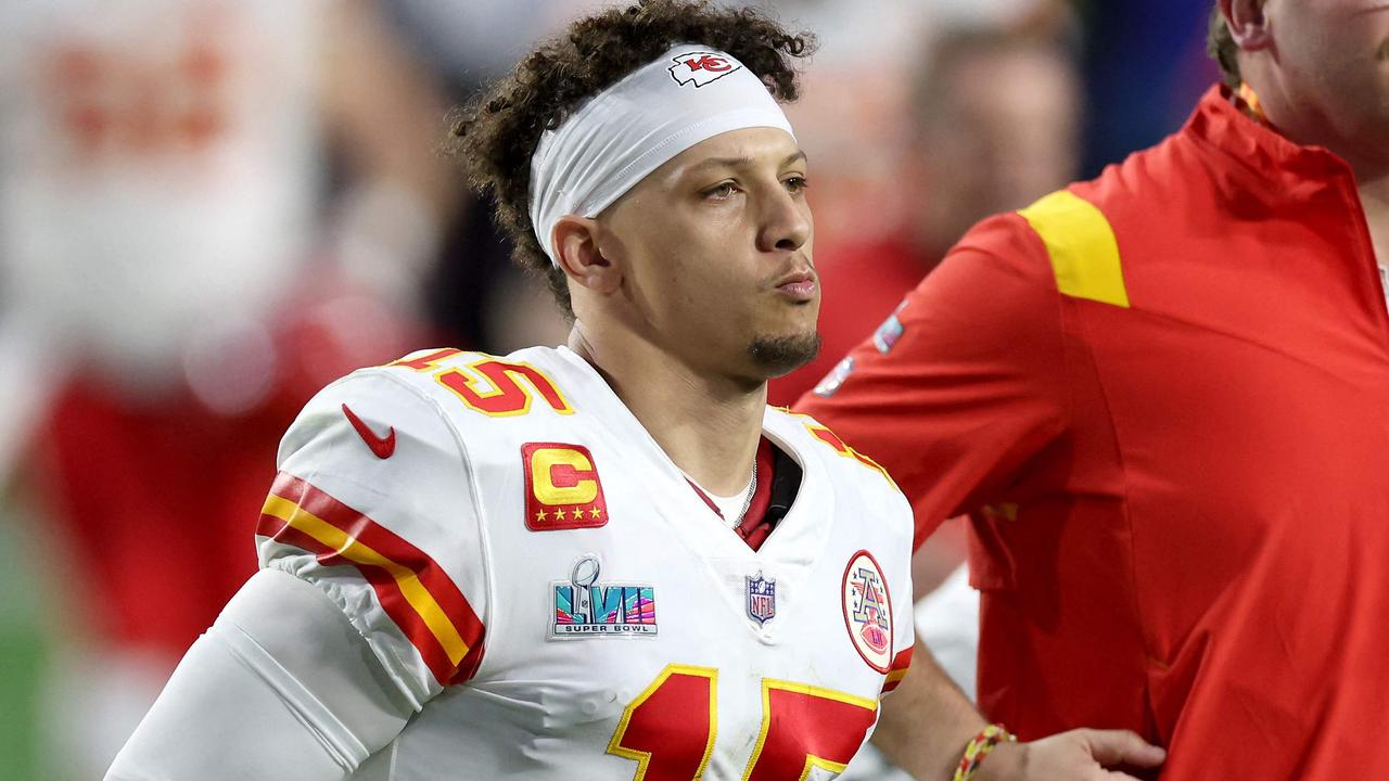 Patrick Mahomes has cast off any injury concerns for the Chiefs. Picture: Getty Images