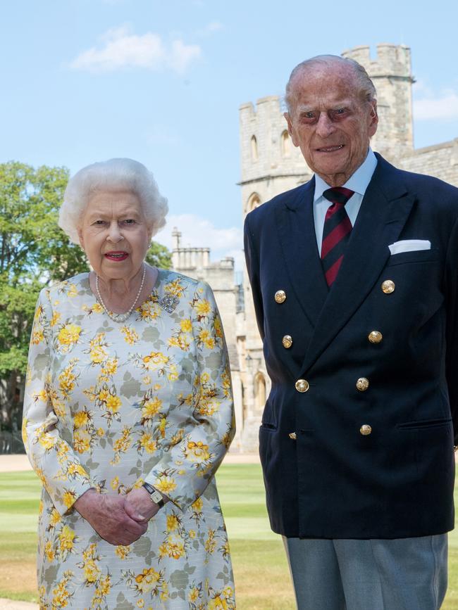 The Queen and the Duke of Edinburgh were married for 73 years. Picture: Getty