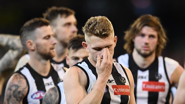 Adam Treloar is fine according to Collingwood.