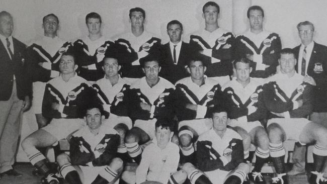 The Penrith Panthers team in their first season in the NSWRFL in 1967.