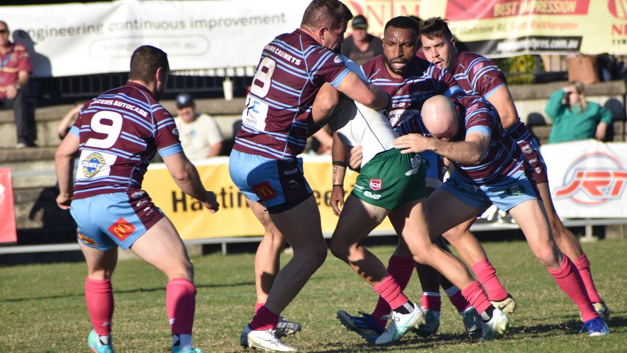 Hostplus Cup, Round 20, CQ Capras versus Wynnum Manly Seagulls, at Rugby Park, Rockhampton, on August 3, 2024. Photo: Pam McKay