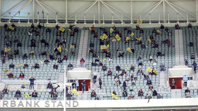 More fans will be able to attend than the last game at the Adelaide Oval! Picture: Sarah Reed