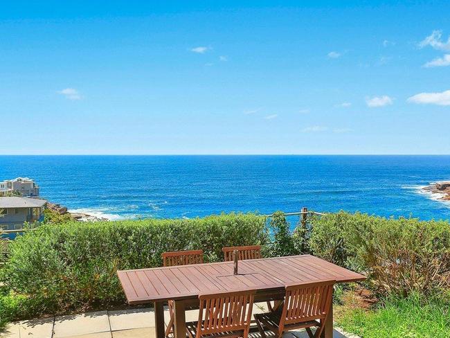 The home has views of Lurline Bay.