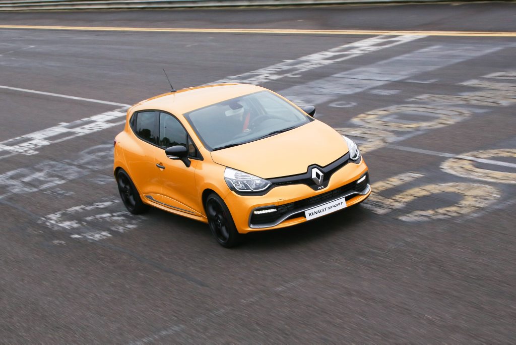 The Renault Clio RS 200 EDC.