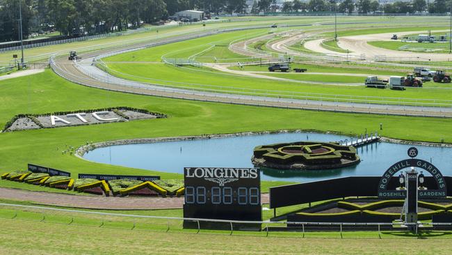 The first step has been taken towards selling and redeveloping Rosehill Gardens Racecourse. Picture: Monique Harmer