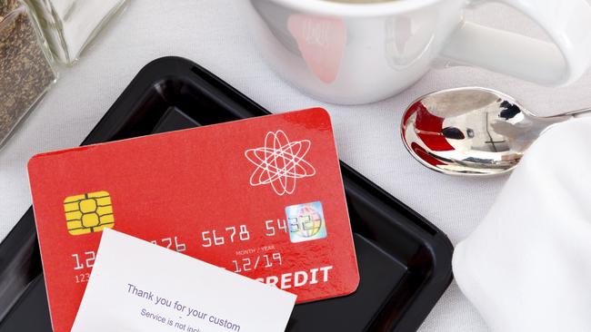 In a cost-of-living crisis, is it acceptable to not leave a tip? Picture: iStock.