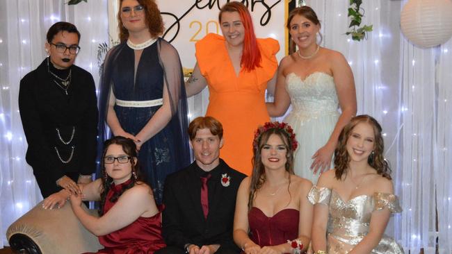 The Drama Class enjoys the Nanango State High School 2023 formal on the night of Friday September 8, 2023.