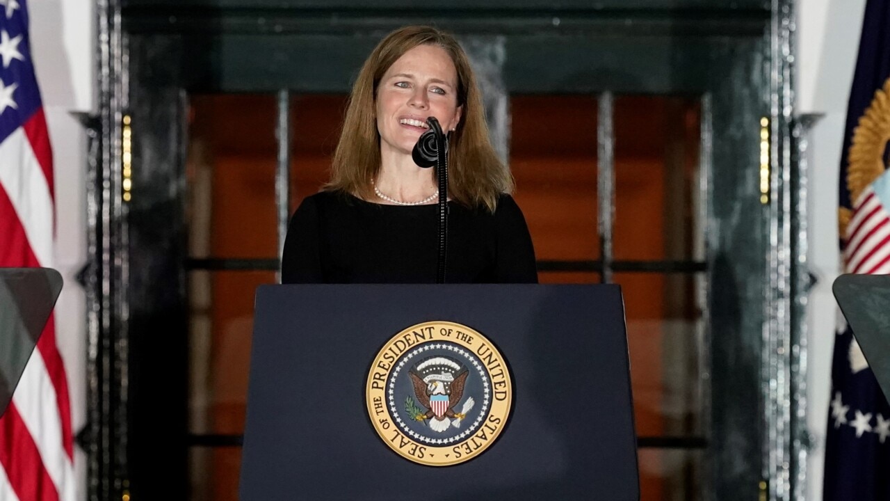 I will be 'an independent justice': Amy Coney Barrett speaks on Supreme Court appointment