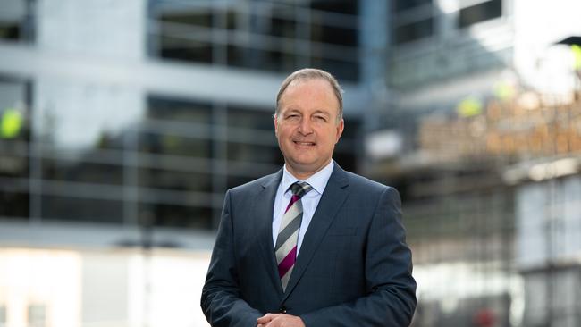 The hospital’s chief executive officer Walter Kmet said he’s very “excited” and proud to see everything the hospital has achieved over the past 10 years. (AAP Image / Monique Harmer)