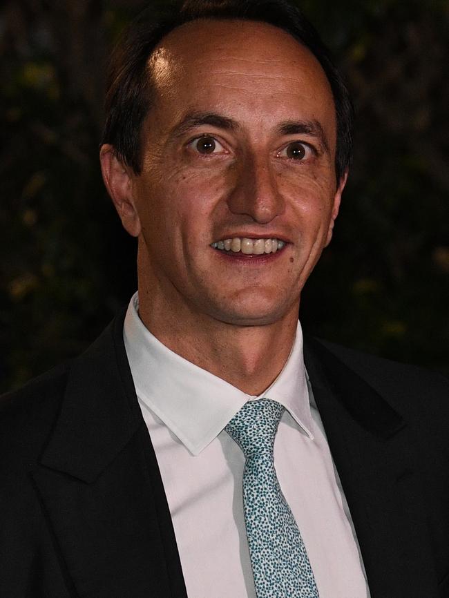 Dave Sharma is seen leaving the East Rugby Union Club after being preselected by the Liberal Party. Picture: AAP