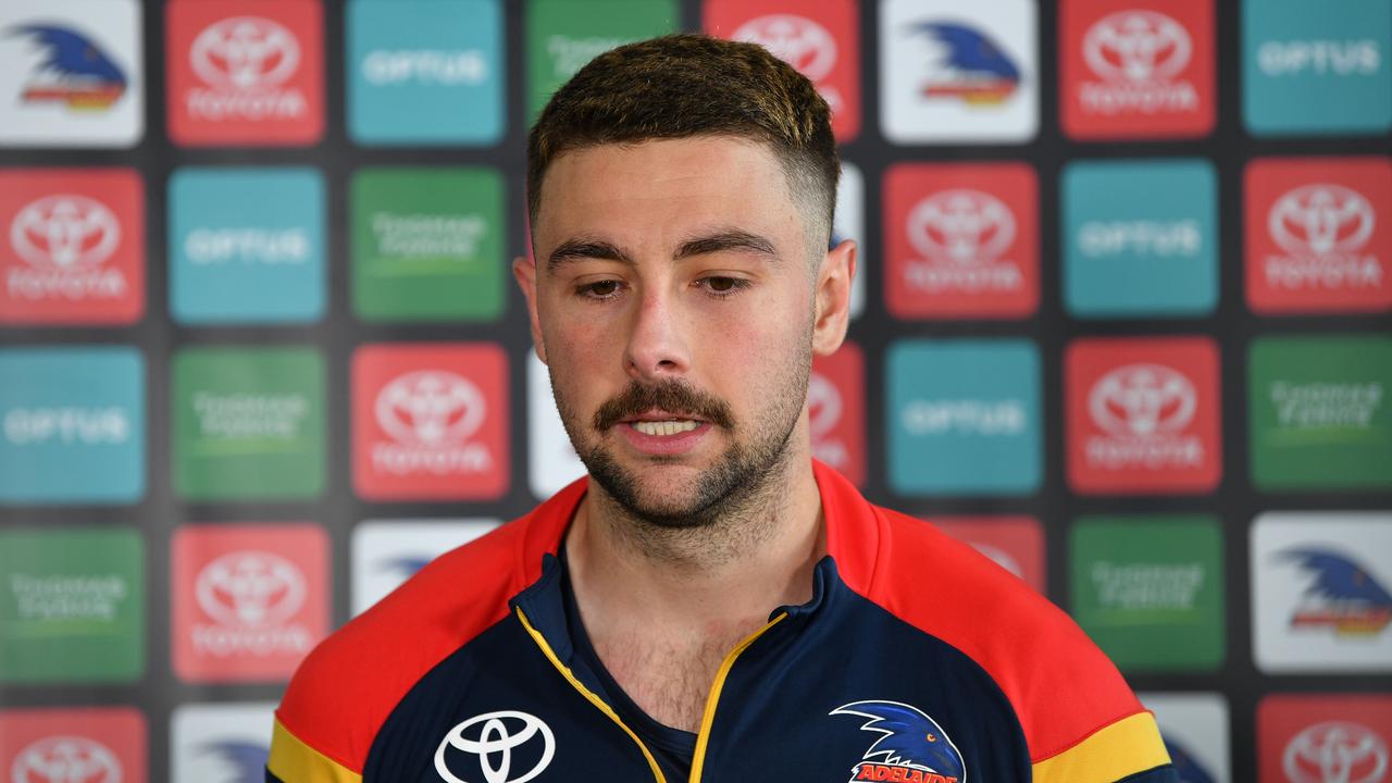 Rory Atkins will leave the Crows at the end of 2020. Picture: David Mariuz