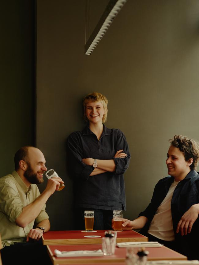 Trio’s Clemens Roesch, Eva Alken and Vadim Otto Ursus.