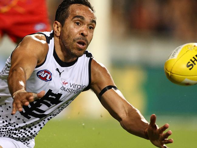 Eddie Betts proved a big hit despite only kicking one goal for the night.