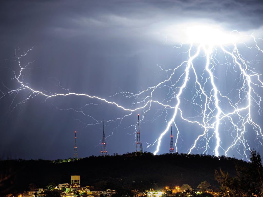 Severe storms set to lash South East Queensland on Thursday. Picture: Chris Darbyshire