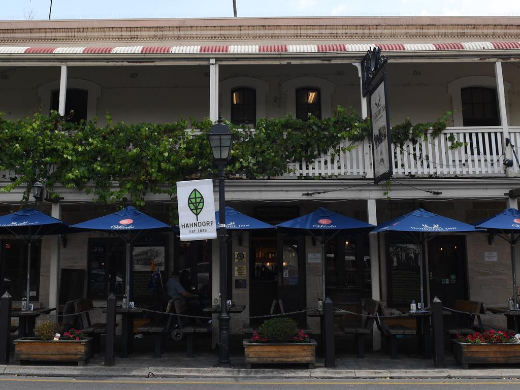 Hahndorf Inn pub is just one several spots to take in on a stroll through town. Picture: Tricia Watkinson