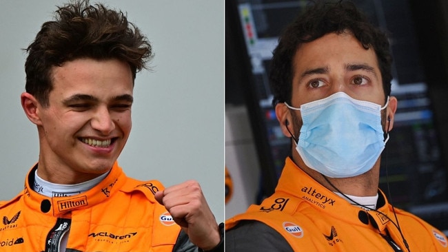 Lando Norris and Daniel Ricciardo are into their second season as teammates