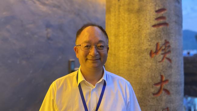 Deng Mingliang, who is the director of the Yichang Development and Reform Committee. Picture: Will Glasgow
