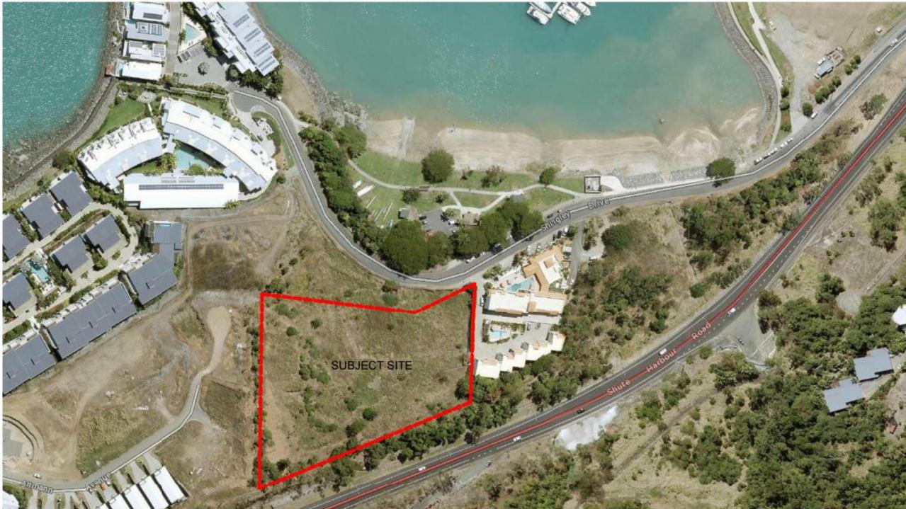 The development would be located at Shingley Beach. Photo: One Whitsunday Developments Pty Ltd.