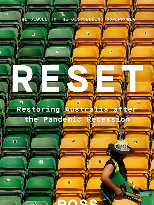 Professor Ross Garnaut's new book Reset.