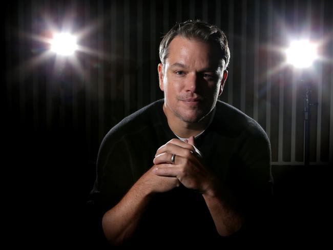 Matt Damon - in Sydney for the Premiere of Elysium - Photo by Chris Pavlich for mX