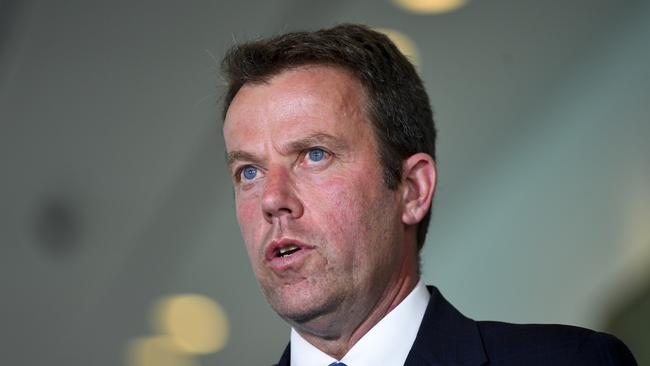 Federal Education Minister Dan Tehan has urged the state to “rebalance” funding allocations to ensure it goes where it is “most needed”. Picture: AAP