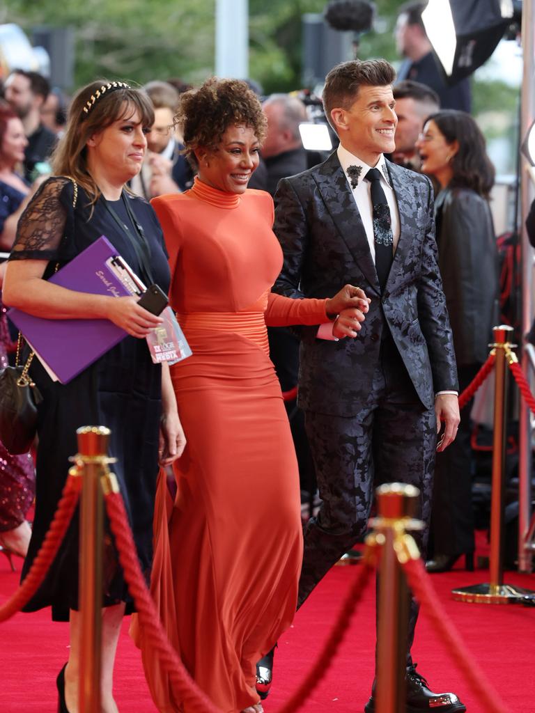 PICTURED: MEL B AND OSHER GUNSBERG attends the 62nd TV Week Logie Awards on June 19, 2022 in Gold Coast, Australia. Picture by Matrix