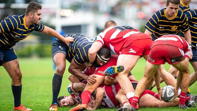 Rugby Union - Gympie Hammers vs Nambour Toads Men - Epa Hammers. Picture: Leeroy Todd