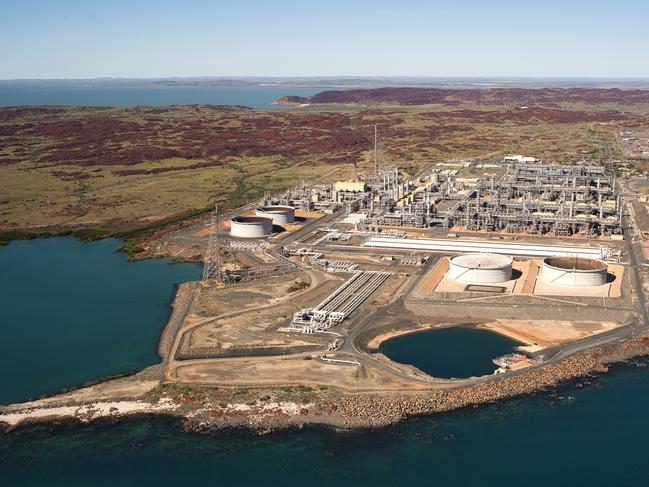 NETWORK SPECIAL. MUST TALK WITH NETWORK PIC DESK BEFORE PUBLISHING. Woodside Energy Karratha Gas plant