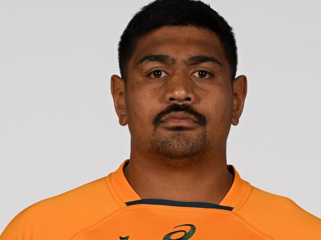 GOLD COAST, AUSTRALIA - JUNE 26: William Skelton during a Wallabies Rugby Championship Headshots Session at Sanctuary Cove on June 26, 2023 in Gold Coast, Australia. (Photo by Matt Roberts/Getty Images)