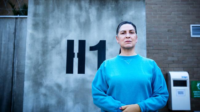 Pamela Rabe as Joan The Freak Ferguson in Wentworth.