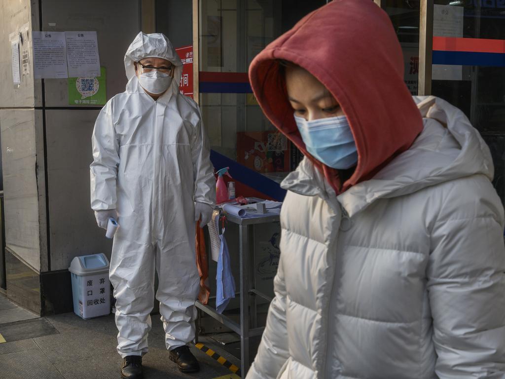 China has continued to lock down the city of Wuhan, the epicentre of the virus, in an effort to contain the spread of the pneumonia-like disease. Pictures: Kevin Frayer/Getty Images.