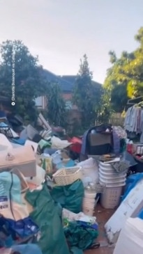 Sydney woman cleans up 17 years of hoarding