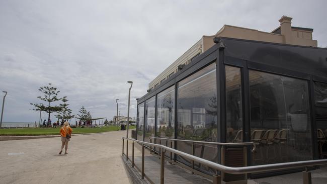 Bacchus Wine Bar at Henley Beach. Picture: Brett Hartwig