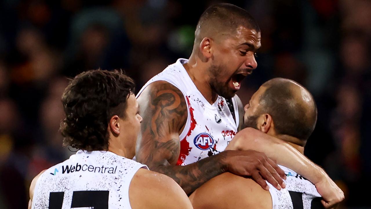 The Saints are on track to return to the finals this season. (Photo by James Elsby/AFL Photos via Getty Images)