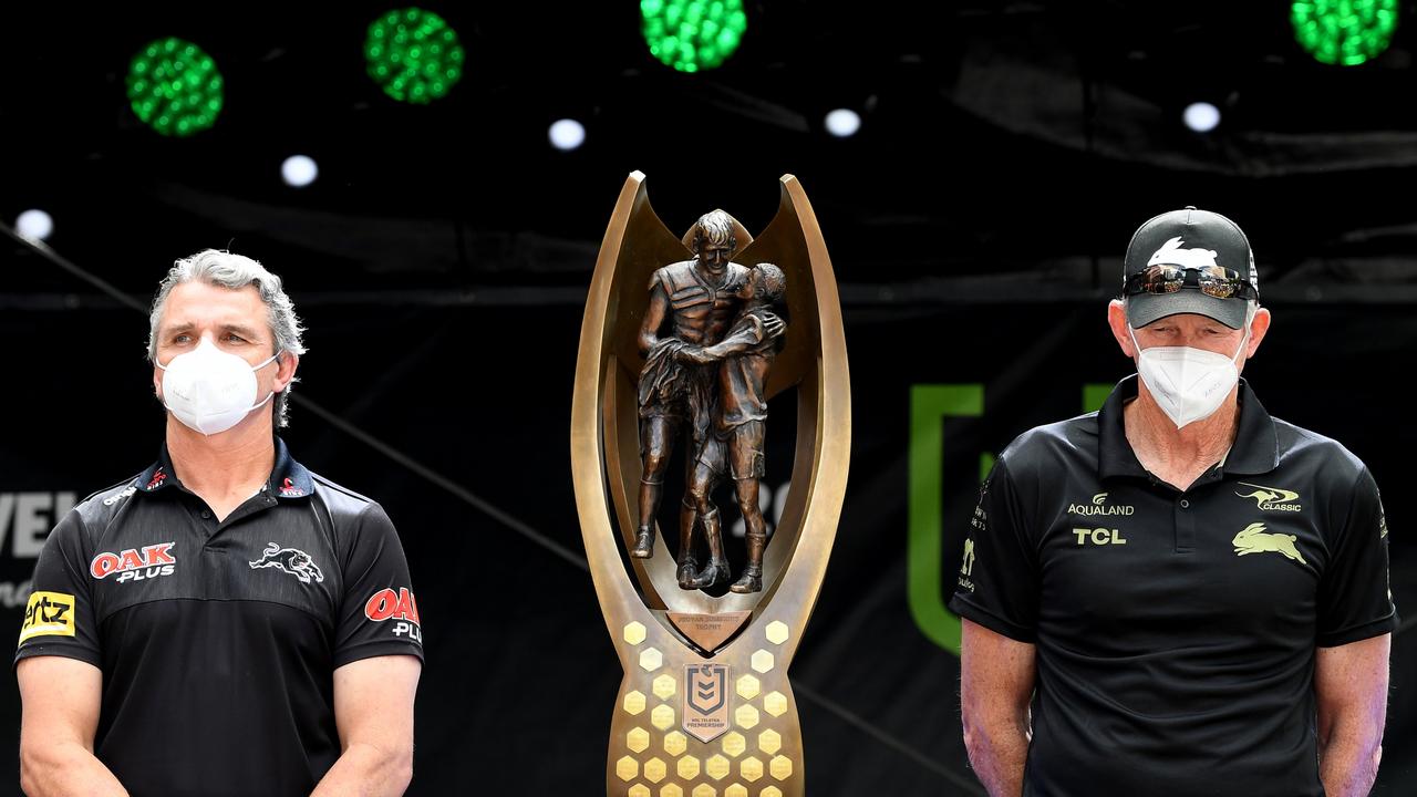 Who will have the last laugh, Wayne Bennett or Ivan Cleary? (Photo by Bradley Kanaris/Getty Images)