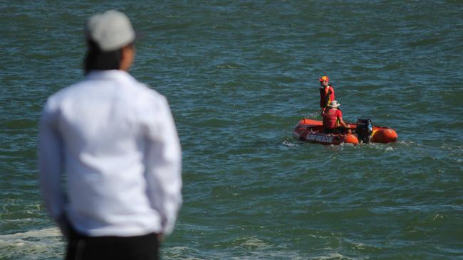 Emergency services searched for two days for the 20-year-old man. Picture: Tim Jarrett