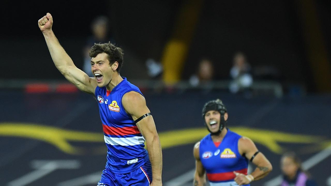 The Dogs want to keep Josh Dunkley. Photo: Matt Roberts/AFL Photos/via Getty Images.