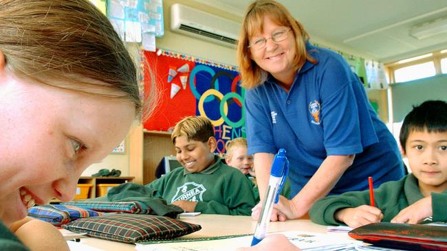 The state government expected to out-pledge Labor on airconditioning in schools. Picture: Dean Marzolla