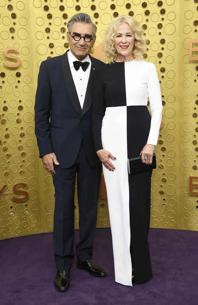 Eugene Levy and Catherine O'Hara. Picture: Frazer Harrison/Getty Images