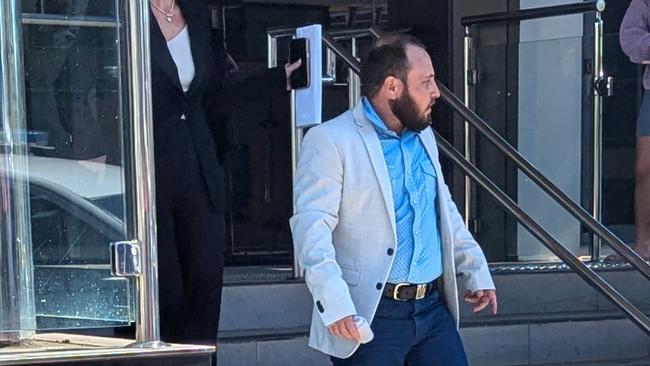 Adam Joseph John Khan, 30, pleaded guilty to assaulting his co-worker in a Toowoomba Magistrates Court on Friday August 23, 2024. Picture: NewsCorp Australia