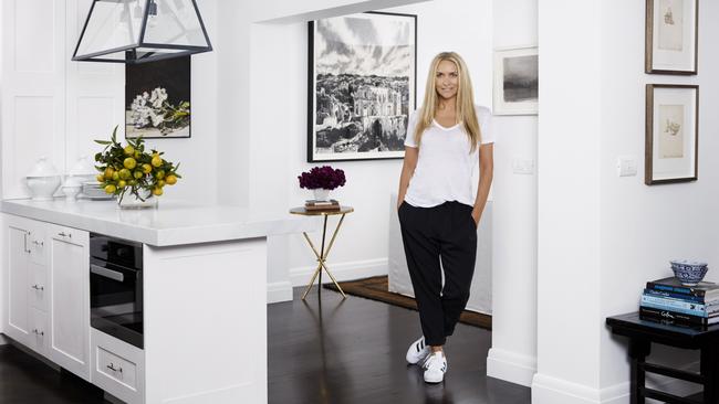 Collette Dinnigan inside the Golf House apartment. Picture: Hugh Stewart