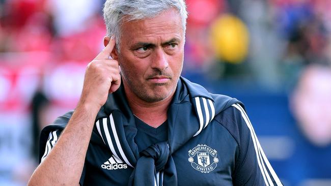 Manchester United coach Jose Mourinho.