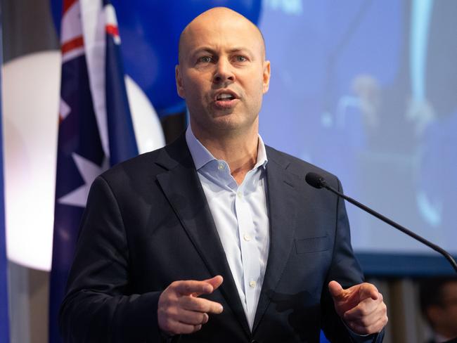 MELBOURNE, AUSTRALIA- NewsWire Photos MAY 01 2022, Federal Treasurer Josh Frydenberg at his Campaign launch for at Leonda in Hawthorn, in JoshÃs electorate in Melbourne.Picture: NCA NewsWire /Brendan Beckett