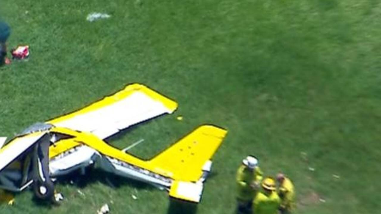 Qld plane crash Two men killed as plane crashes at Boonah Golf Club