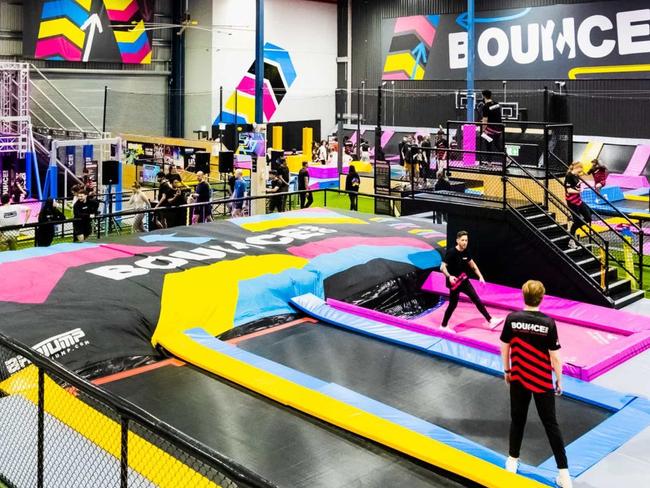 An indoor adventure playground that includes trampolines, rock climbing and high-wire walking opened at Cromer on Friday, March 1, 2024.